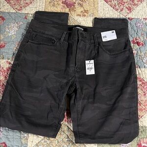 Express Dark Gray Camouflage Pants size 6R